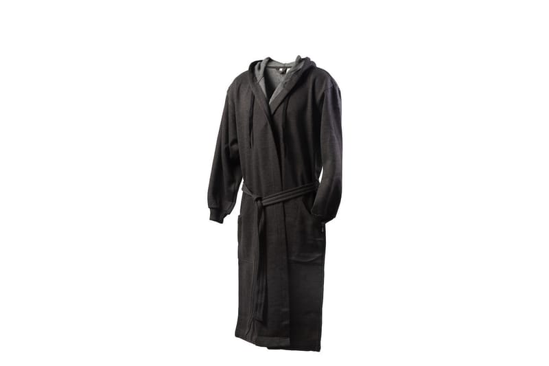 KL College Badrock Mörkgrå L/XL - Kosta Linnewäfveri - Textil & mattor - Badrumstextilier - Morgonrock & badrock