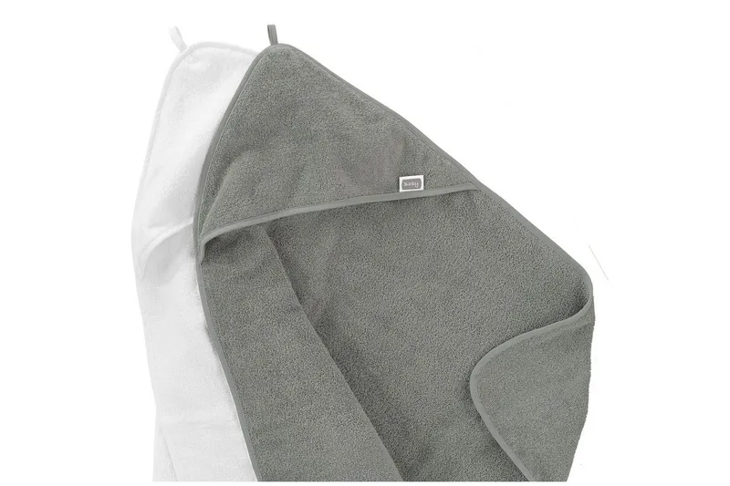 Babycape Basic 75 x 75 cm 2-Pack Grå - Textil & mattor - Barntextilier