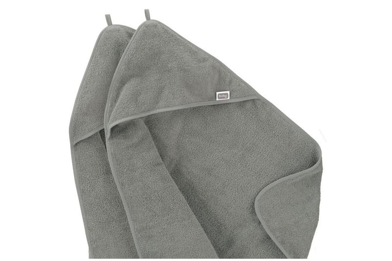 Babycape Basic 75 x 75 cm 2-Pack Grå - Textil & mattor - Barntextilier