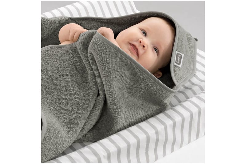 Babycape Basic 75 x 75 cm 2-Pack Grå, undefined