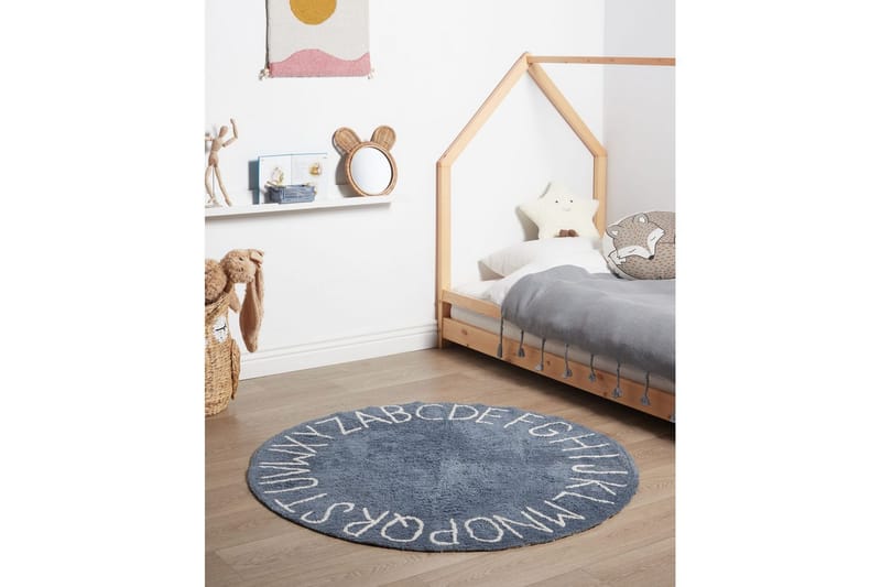 Barnmatta Vurgun - Blå, Vit - Textil & mattor - Barntextilier - Barnmatta & lekmatta