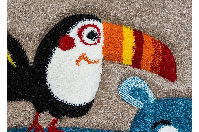 London Barnmatta 120x170 Djungel - Multi - Textil & mattor - Barntextilier - Barnmatta & lekmatta