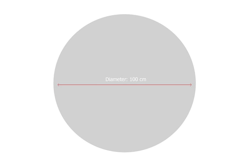 Nejasan Barnmatta Rund 100 cm - Flerfärgad - Textil & mattor - Barntextilier - Barnmatta & lekmatta