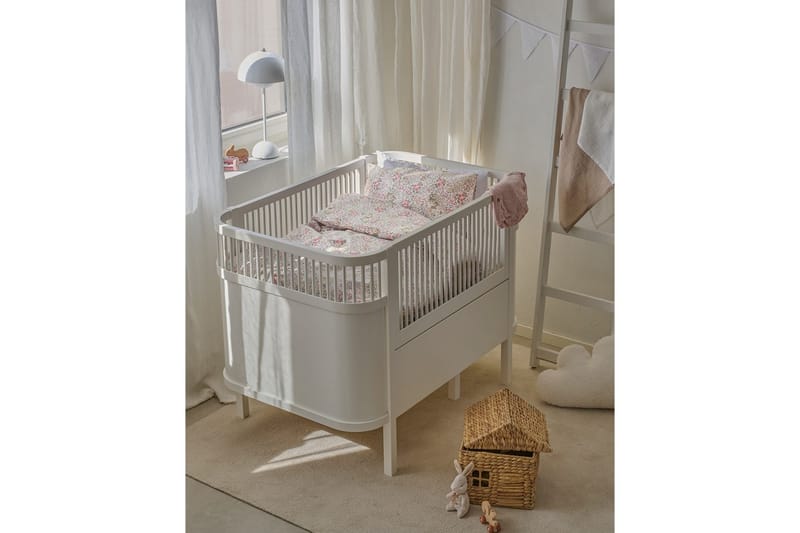 Påslakanset till Spjälsäng 2-Dels Floret Sand - Brun - Textil & mattor - Barntextilier - Barnsängkläder - Bäddset barn