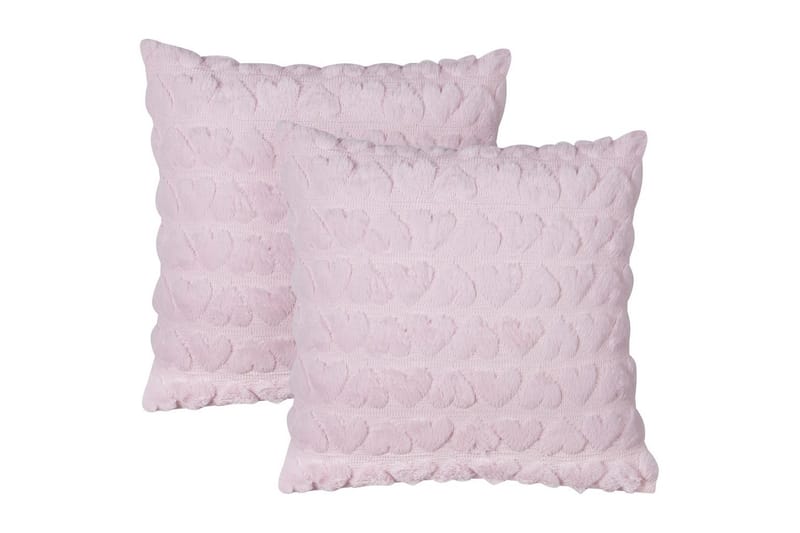 Prydnadskuddar Astrantia set om 2 Rosa - Rosa - Textil & mattor - Barntextilier - Barnsängkläder - Barnkuddar