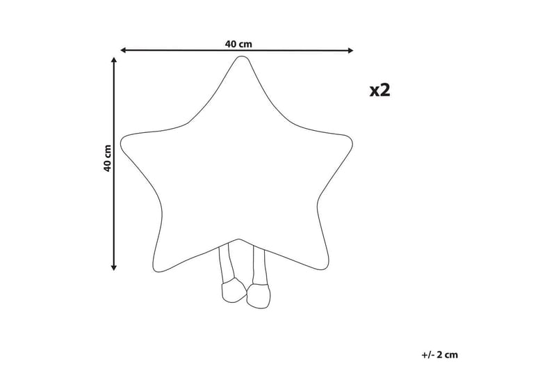 Prydnadskuddar Starfruit set om 2 - Textil & mattor - Filtar, kuddar & plädar - Utekudde
