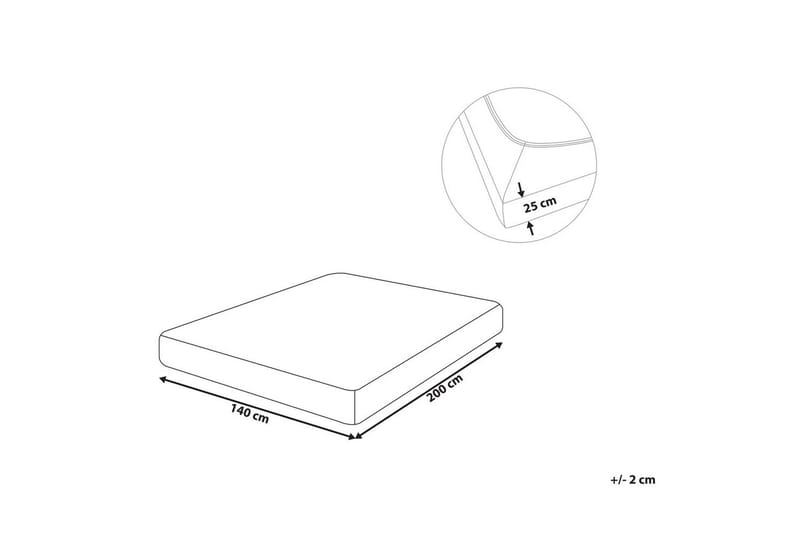 Dra-på-lakan Hofuf Beige, 140x200 cm - Beige, 140x200 cm - Textil & mattor - Sängkläder - Lakan - Dra på lakan