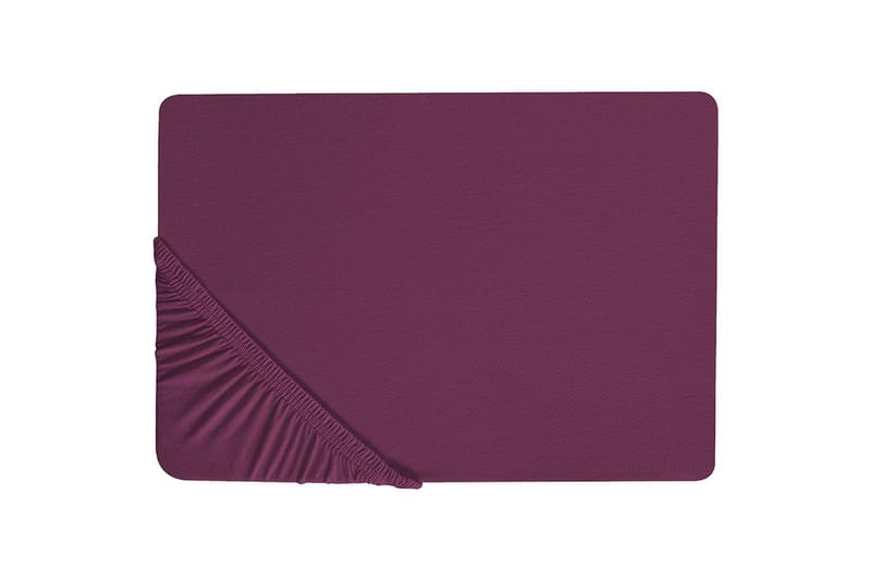 Dra-på-lakan Janbu Vinröd, 200x200 cm - Vinröd, 200x200 cm - Textil & mattor - Barntextilier - Barnsängkläder - Spjälsäng sängkläder - Lakan spjälsäng