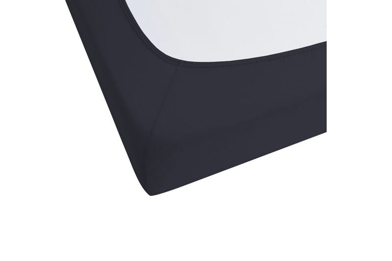 Dra-på-lakan Janbu Svart, 200x200 cm - Svart, 200x200 cm - Textil & mattor - Sängkläder - Lakan - Dra på lakan