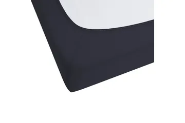 Dra-på-lakan Janbu Svart, 140x200 cm - Svart, 140x200 cm - Textil & mattor - Sängkläder - Lakan - Dra på lakan