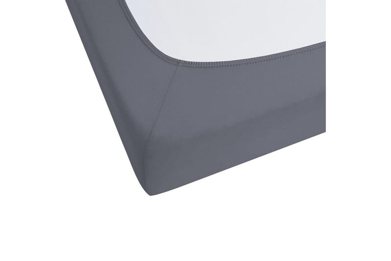 Dra-på-lakan Janbu Mörkgrå, 200x200 cm - Mörkgrå, 200x200 cm - Textil & mattor - Sängkläder - Lakan - Dra på lakan