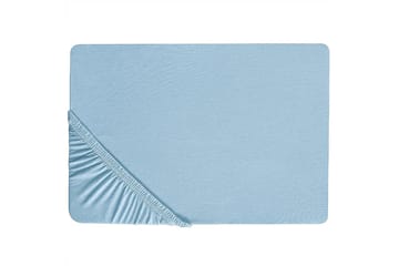 Dra-på-lakan Hofuf Blå, 90x200 cm