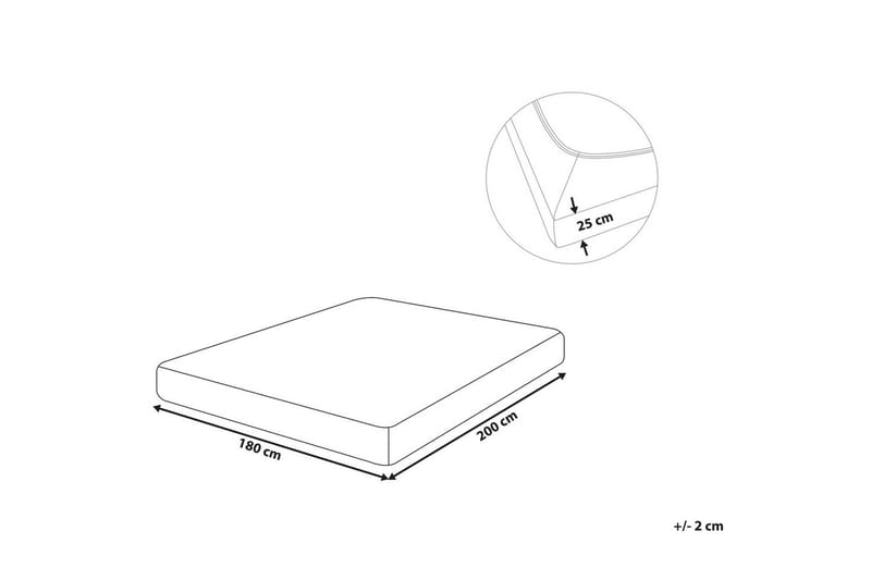 Dra-på-lakan Hofuf Beige, 180x200 cm - Beige, 180x200 cm - Textil & mattor - Sängkläder - Lakan - Dra på lakan