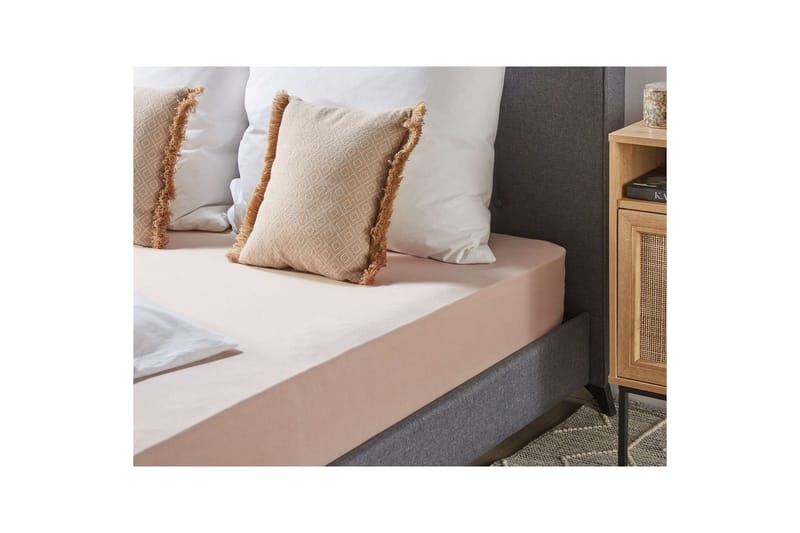 Dra-på-lakan Hofuf Beige, 160x200 cm - Beige, 160x200 cm - Textil & mattor - Sängkläder - Lakan - Dra på lakan