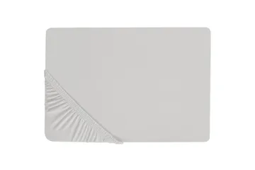 Dra-på-lakan Janbu Ljusgrå, 200x200 cm