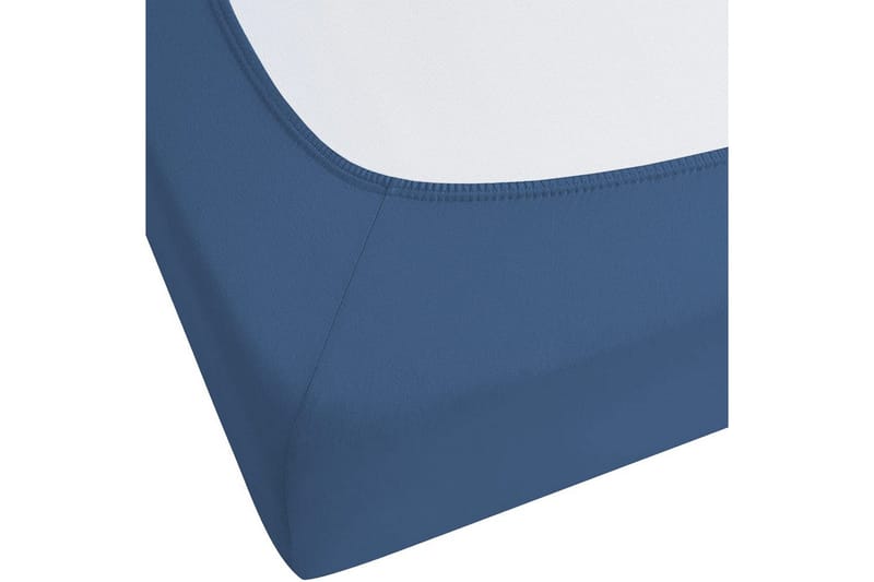 Dra-på-lakan Janbu Marinblå, 200x200 cm - Marinblå, 200x200 cm - Textil & mattor - Barntextilier - Barnsängkläder - Spjälsäng sängkläder - Lakan spjälsäng