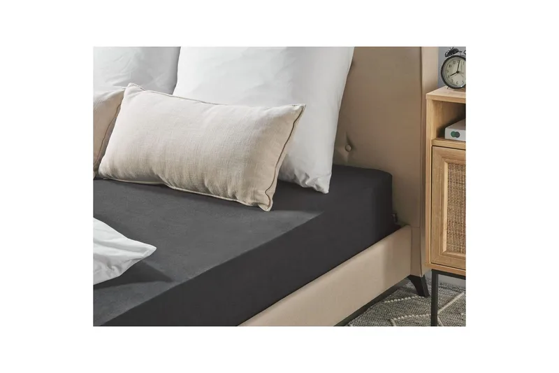 Dra-på-lakan Hofuf Svart, 140x200 cm - Svart, 140x200 cm - Textil & mattor - Sängkläder - Lakan - Dra på lakan