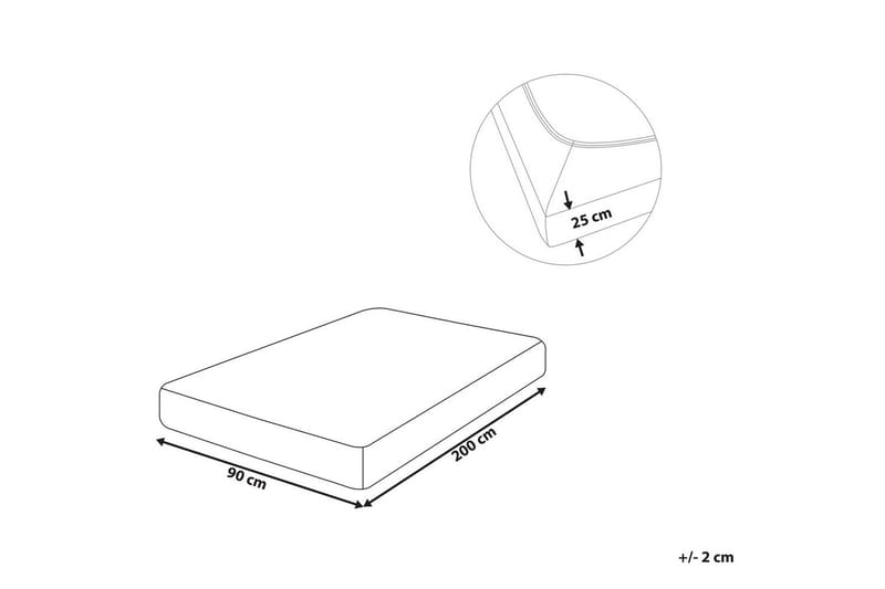 Dra-på-lakan Hofuf Grå, 90x200 cm - Grå, 90x200 cm - Textil & mattor - Sängkläder - Lakan - Dra på lakan