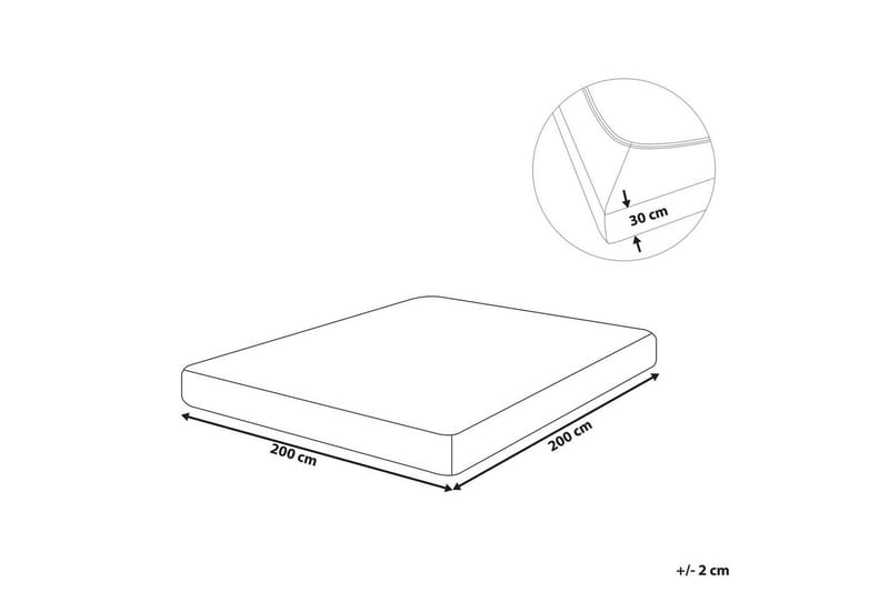 Dra-på-lakan Janbu Ljusblå, 200x200 cm - Ljusblå, 200x200 cm - Textil & mattor - Sängkläder - Lakan - Dra på lakan