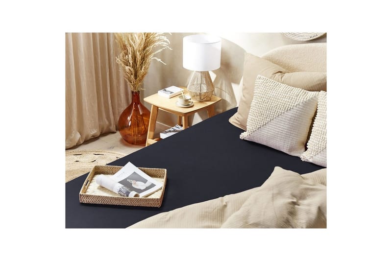 Dra-på-lakan Janbu Svart, 200x200 cm - Svart, 200x200 cm - Textil & mattor - Sängkläder - Lakan - Dra på lakan