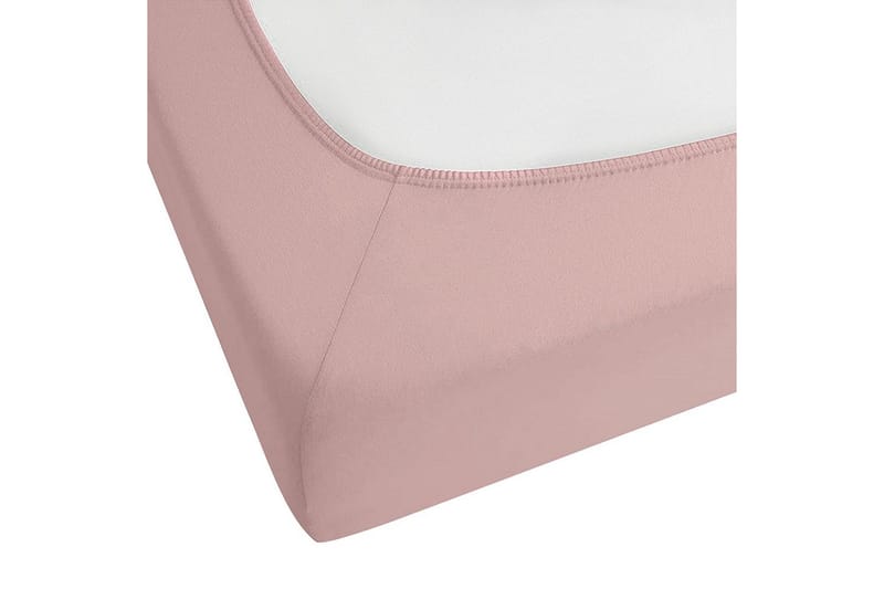 Dra-på-lakan Hofuf Rosa, 160x200 cm - Rosa, 160x200 cm - Textil & mattor - Sängkläder - Lakan - Dra på lakan