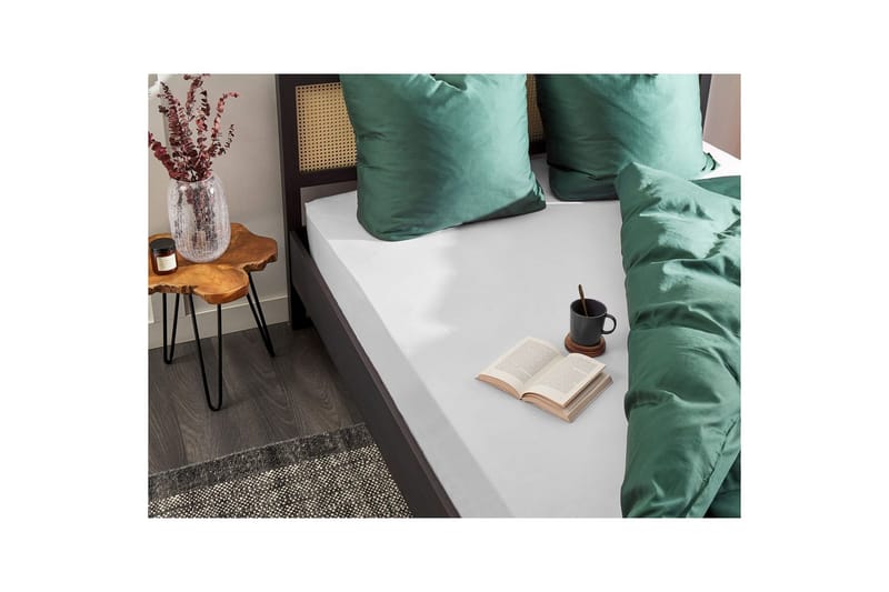 Dra-på-lakan Janbu Vit, 160x200 cm - Vit, 160x200 cm - Textil & mattor - Sängkläder - Lakan - Dra på lakan