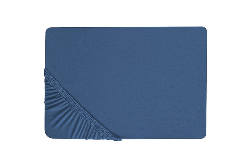 Dra-på-lakan Janbu Marinblå, 160x200 cm - Marinblå, 160x200 cm - Textil & mattor - Barntextilier - Barnsängkläder - Spjälsäng sängkläder - Lakan spjälsäng