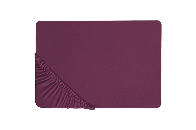 Dra-på-lakan Janbu Vinröd, 160x200 cm - Vinröd, 160x200 cm - Textil & mattor - Barntextilier - Barnsängkläder - Spjälsäng sängkläder - Lakan spjälsäng