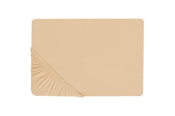 Dra-på-lakan Janbu Sandbeige, 140x200 cm