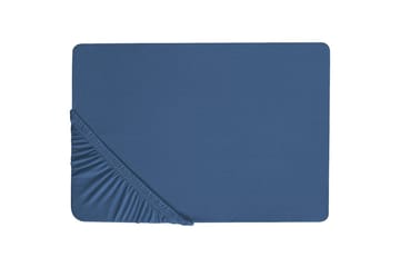 Dra-på-lakan Janbu Marinblå, 200x200 cm