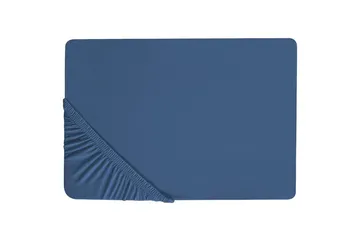 Dra-på-lakan Janbu Marinblå, 200x200 cm