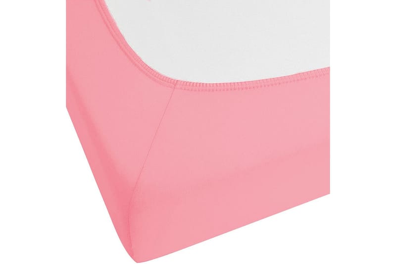 Dra-på-lakan Janbu Korall, 200x200 cm - Korall, 200x200 cm - Textil & mattor - Sängkläder - Lakan - Dra på lakan