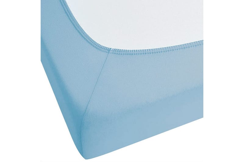 Dra-på-lakan Hofuf Ljusblå, 140x200 cm - Ljusblå, 140x200 cm - Textil & mattor - Sängkläder - Lakan - Dra på lakan