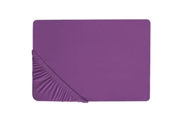 Dra-på-lakan Janbu Lila, 200x200 cm