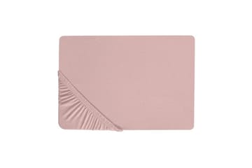 Dra-på-lakan Hofuf Rosa, 90x200 cm