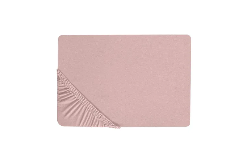 Dra-på-lakan Hofuf Rosa, 160x200 cm - Rosa, 160x200 cm - Textil & mattor - Sängkläder - Lakan - Dra på lakan