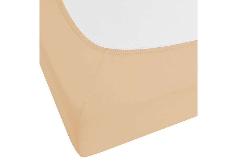 Dra-på-lakan Janbu Sandbeige, 200x200 cm - Sandbeige, 200x200 cm - Textil & mattor - Sängkläder - Lakan - Dra på lakan