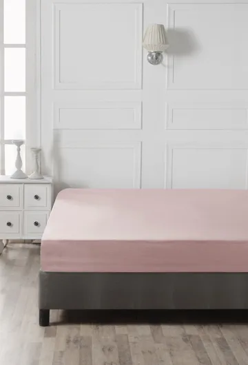Faylor Dra-på-lakan 140x190cm - Gammelrosa - Textil & mattor - Barntextilier - Barnsängkläder - Spjälsäng sängkläder - Lakan spjälsäng