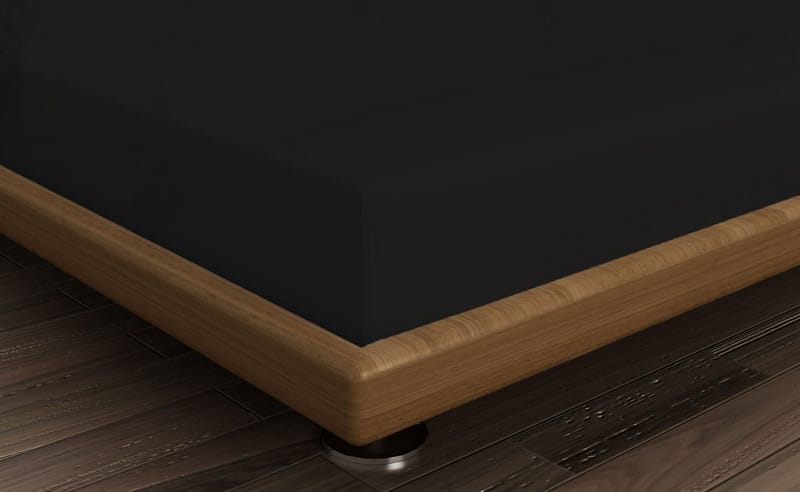 Manchan Dra-på-lakan 140x190cm - Svart - Textil & mattor - Barntextilier - Barnsängkläder - Spjälsäng sängkläder - Lakan spjälsäng