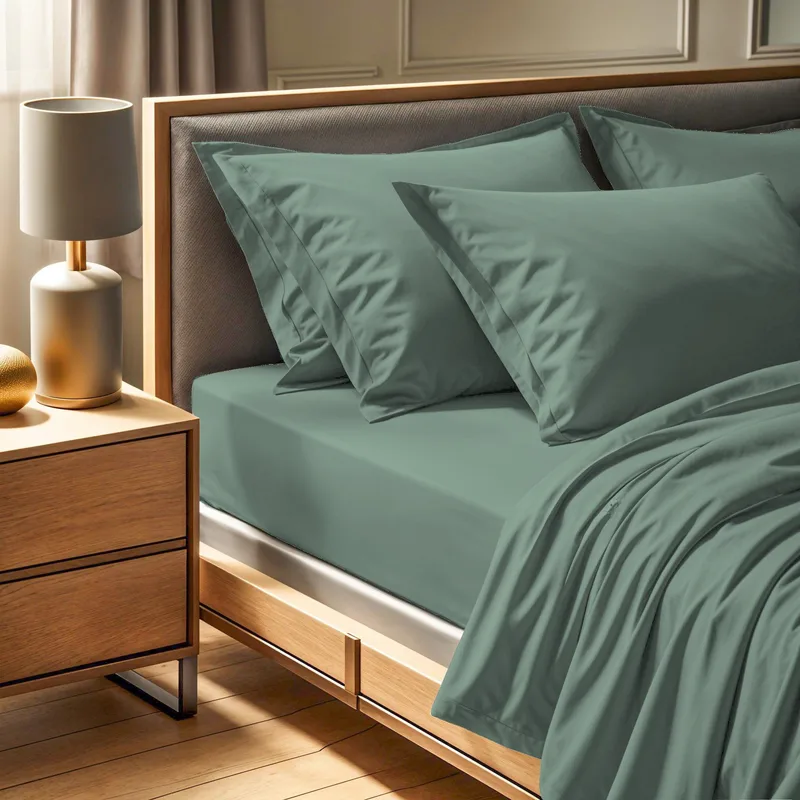 Veyloren Dra-på-lakan 140x200cm - Grön - Textil & mattor - Barntextilier - Barnsängkläder - Spjälsäng sängkläder - Lakan spjälsäng