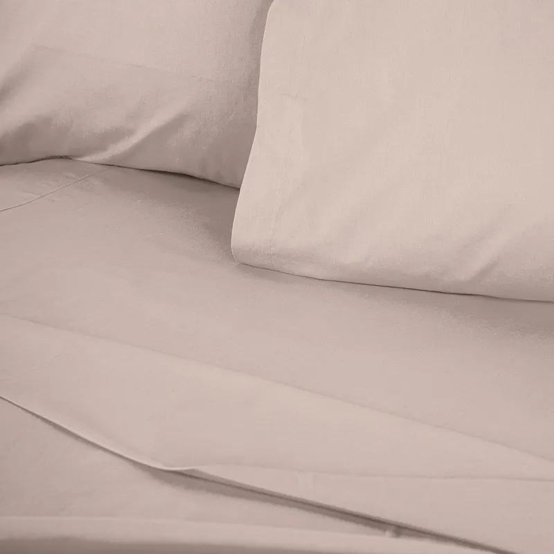 Veyloren Dra-på-lakan 140x200cm - Beige - Textil & mattor - Barntextilier - Barnsängkläder - Spjälsäng sängkläder - Lakan spjälsäng