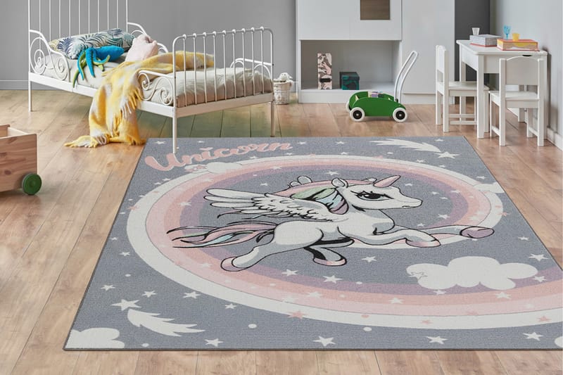 Play Barnmatta 140x200 cm - Flerfärgad - Textil & mattor - Barntextilier - Barnmatta & lekmatta