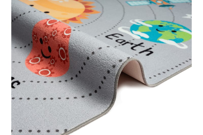 Play Barnmatta 140x200 cm - Grå - Textil & mattor - Barntextilier - Barnmatta & lekmatta