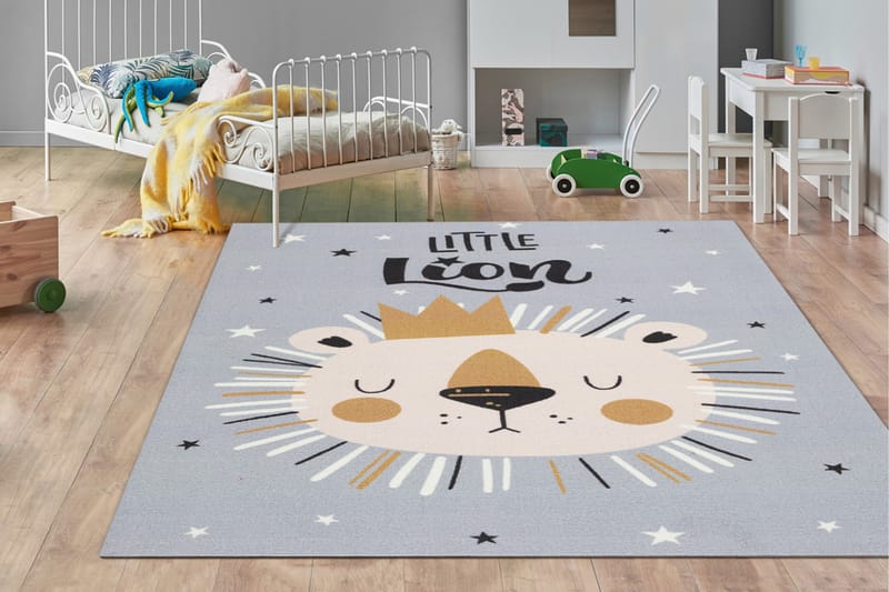 Play Barnmatta 160x230 cm - Grå - Textil & mattor - Barntextilier - Barnmatta & lekmatta