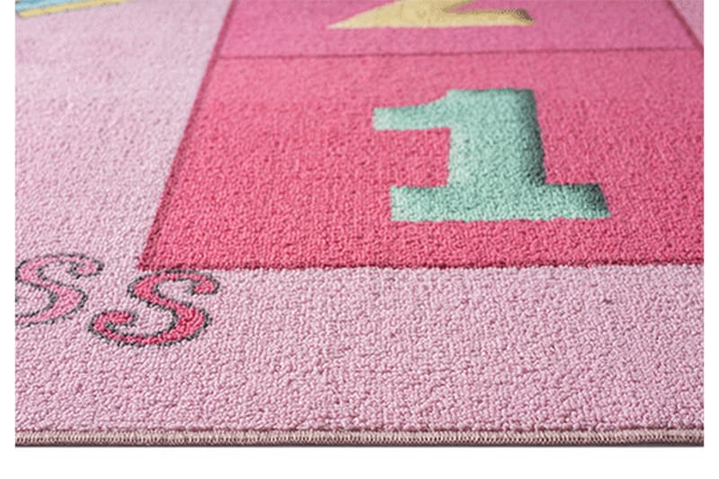 Play Barnmatta 80x150 cm - Rosa - Textil & mattor - Barntextilier - Barnmatta & lekmatta