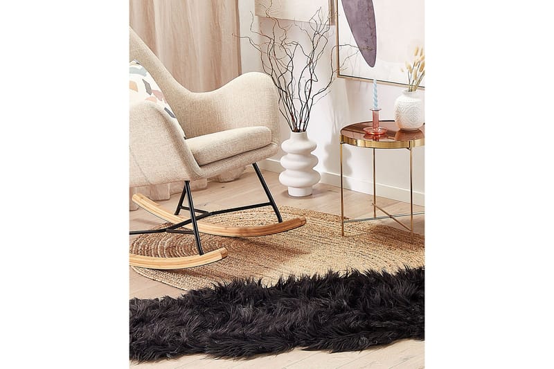 Mamungari Fårskinn 60x180 cm - Svart - Textil & mattor - Mattor - Fällar & skinnmattor - Fårskinn