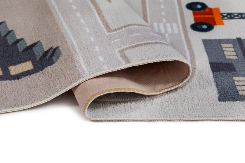 Rajender Barnmatta 120x160 cm Rektangulär - Linne - Textil & mattor - Barntextilier - Barnmatta & lekmatta