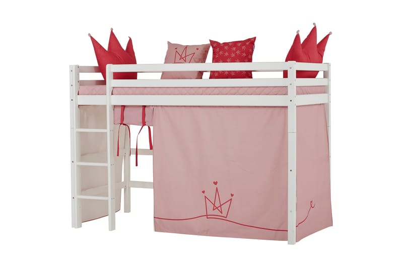 Vindeln Draperi för våningssäng 200 cm - Rosa - Textil & mattor - Barntextilier - Barngardin