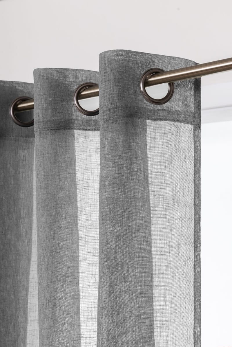 Gardin Felicia 140x240 cm - Grå - Textil & mattor - Gardiner - Gardinlängder