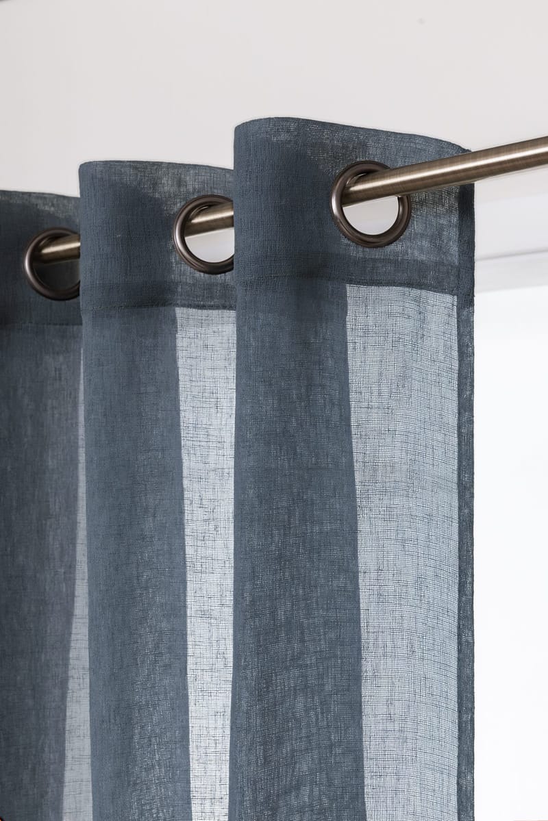 Gardin Felicia 140x240 cm - Indigoblå - Textil & mattor - Gardiner - Gardinlängder